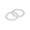 5pcs M14 Silver Tone Oil Drain Plug Gaskets Replacement For Mazda 9956-41-400 