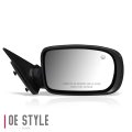 Auto Dynasty Ch1321336 Factory Style Passenger Right Side Mirror Manual Folding Power Adjust Heated Glass Compatible With