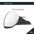 Spieg Passenger Side Mirror Replacement For Toyota Camry 2015-2017 Power Heated Paint To Match White 5pin Right