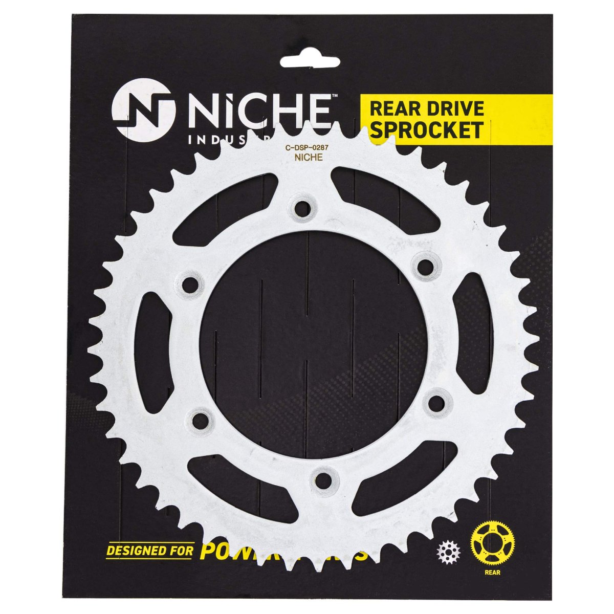Niche Drive Sprocket Chain Combo For Husaberg Fe550e Front 15 Rear 48 Tooth 520v-x X-ring 116 Links