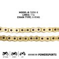 Niche Drive Sprocket Chain Combo For Husaberg Fe550e Front 15 Rear 48 Tooth 520v-x X-ring 116 Links