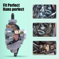 Pz27 Carburetor With Throttle Cable For 4 Stroke Cg125cc 150cc 200cc 250cc 300cc Atv Go Karts Carb Chinese Sunl Replac Honda