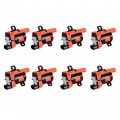 Ena Set Of 8 Round Red Ignition Coil Pack For Chevrolet Gmc Silverado 1500 2500 3500 Tahoe Suburban Express Sierra Savana Yukon 