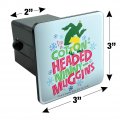 Elf Movie Cotton-headed Ninny-muggins Tow Trailer Hitch Cover Plug Insert