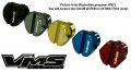 Vms Racing 01-16 Gunmetal Billet Air Bleed Bleeder Screw Plug For Fuel Filter Housing Compatible With Gmc Sierra 2500 3500 Hd