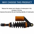 Labwork Motorcycles Shocks Struts Absorber Damper 280 Mm 11 Inch Replacement For Honda Yamaha Sc0oter 50cc 70cc