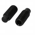 Uxcell 20 Pcs M8 X 20mm Alloy Steel Hexagon Socket Drive Dog Point Grub Screw