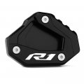 Mokiton Motorcycle Side Stand Extension Kickstand Plate Compatible With Yamaha Yzf R1 2015-2023 Foot Pad Support Enlarger