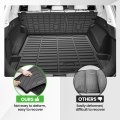 Cartist Cargo Liner For Nissan Rogue 2021-2025 2026 No Sport Model All Weather Mats Accessories Heavy Duty Tpe Trunk Mat Car