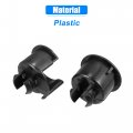 X Autohaux 2 Pcs Rear Tailgate Hinge Bushing Kit Replacement 93478zp50a 93479zp50a For Nissan Frontier 2007-2021 Black