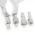 Uxcella 2pcs Chrome 10mm 8mm Motorcycle Scooter Cruiser Rearview Side Mirrors
