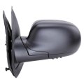 Gmc Envoy Door Mirror 2002 To 2009 Driver Side Manual Black Replacement For Gm1320264 15789780 