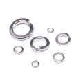 Hilitchi 410-pcs 8-size 304 Stainless Steel Spring Lock Washer Assortment Set Size Included M2 5 M3 M4 M5 M6 M8 M10 