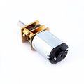 Yosoo Mini Dc 6 12v Speed Reduction Motor 50 200 300rpm With Metal Gearbox Replacement N20 For Rc Car Robot Model Diy Engine