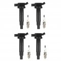 Ignition Coil Pack Iridium Srk Plugs For Lexus Hs250h Pontc Vibe Scion Tc Xb Toyota Camry Corolla Highlander Matrix Rav4 Solara 