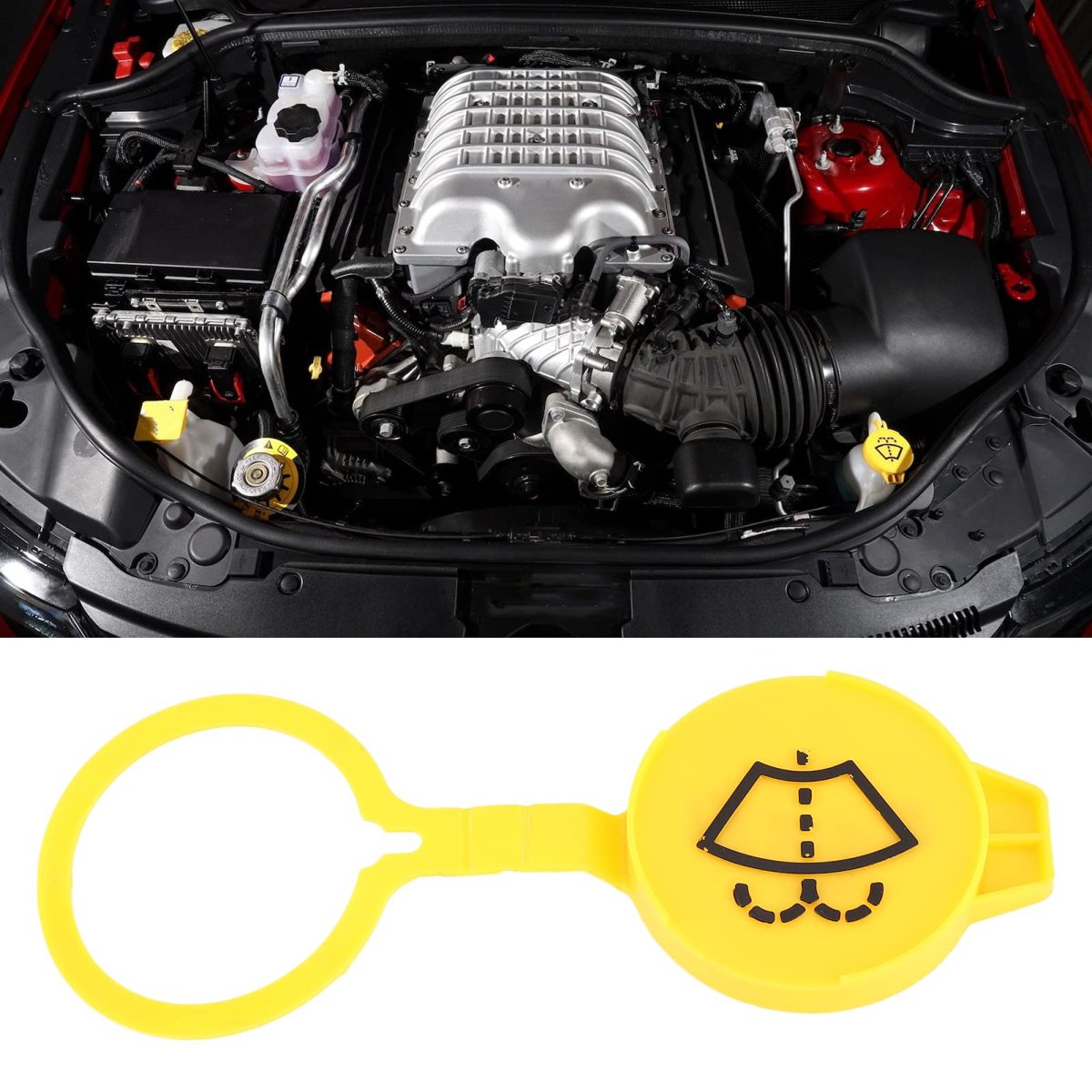 Washer Fluid Abs Reservoir 68225063aa Replacement Fit For Cherokee 2014-2017