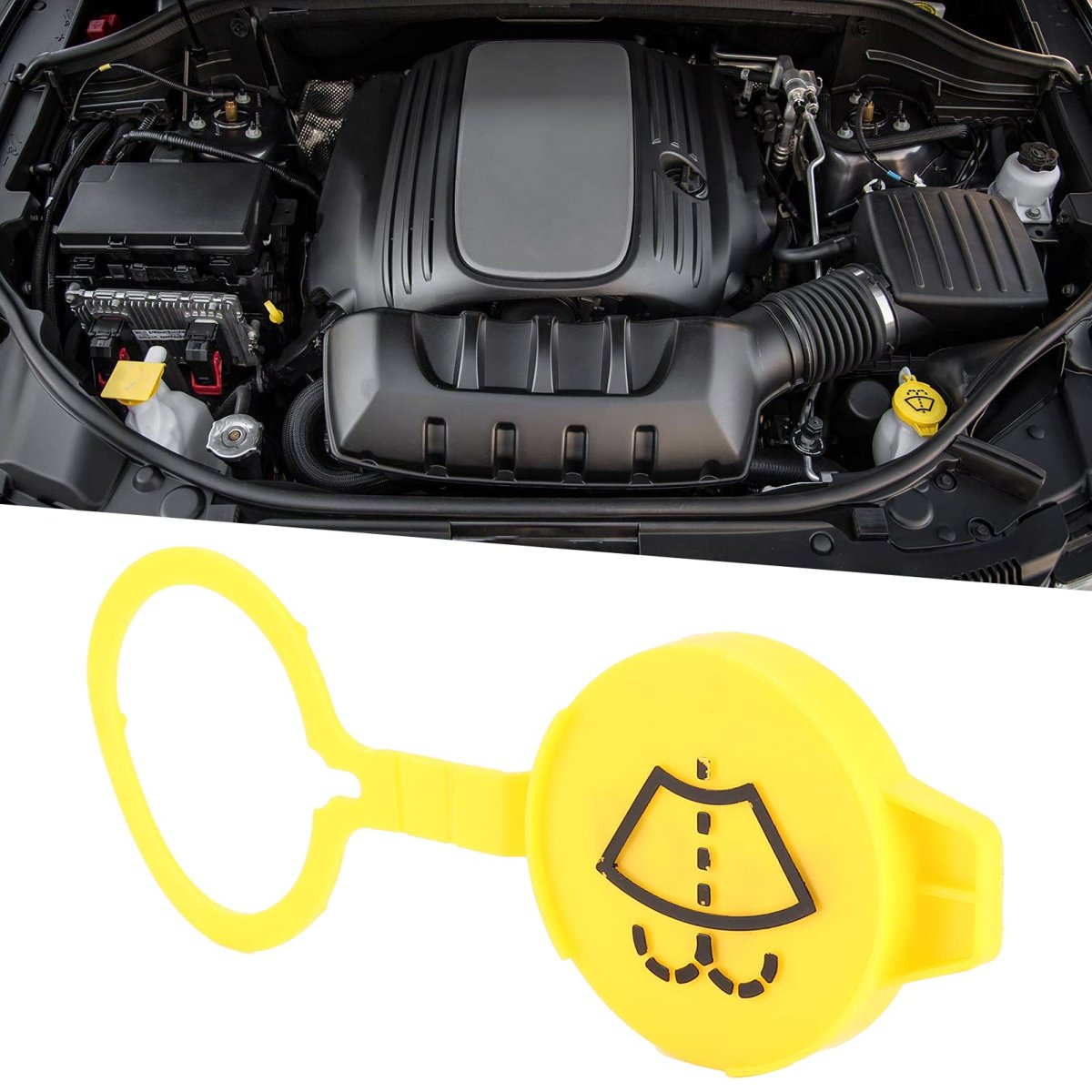 Washer Fluid Abs Reservoir 68225063aa Replacement Fit For Cherokee 2014-2017