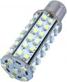 Hqrp 2-pack Ba15s Bayonet Base 66 Leds Smd 3528 Led Bulb Cool White For 1141 1156 Lance Travel Trailer Interior Light