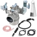 Carburetor And Throttle Cable For Yamaha Golf Cart G2a G8a G9a G11a 1985-1996 O E M J38-14101-00-00 J38-14101-02-00 