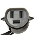 Electrical Connector For Mercury Grand Marquis 1990 Plastic With Metal Contact Blade Terminal Push On Attachment 1 Female Black