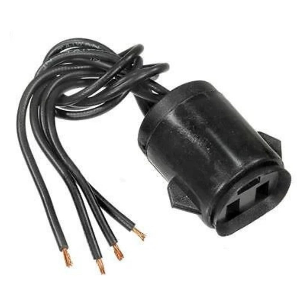 Electrical Connector For Mercury Grand Marquis 1990 Plastic With Metal Contact Blade Terminal Push On Attachment 1 Female Black