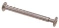Aluminum Binding Posts With Screws 2 In Chicago Screw 8-32 Thread 10 Pack For Scrapbooks And Menus 