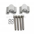 Httmt Hsb001- Cnc Handlebar Riser Bars Kit 7 8 30mm Motorcycle Compatible With Atv Dirt Bike Off Road