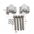 Httmt Hsb001- Cnc Handlebar Riser Bars Kit 7 8 30mm Motorcycle Compatible With Atv Dirt Bike Off Road