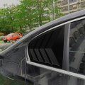 Car Rear Window Louver Stylish Design Shutter Trim Pair Of Cover Side Vent For 5 Series E60 Drivers 2004-2010 Enhancing Vehicle