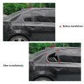 Car Rear Window Louver Stylish Design Shutter Trim Pair Of Cover Side Vent For 5 Series E60 Drivers 2004-2010 Enhancing Vehicle
