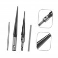 Gatuida 2pcs Hand Reamer Chamfer Tooling The Corporation Firm Held Taper Tle Tapered Fluted Chamfer Reaming Cutter Hand Use