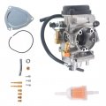 Wflnhb Carburetor With Fuel Filter Replacement For 2000 2001 Suzuki Quadrunner 250 Lt Ltf250f 2002 250