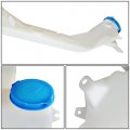Ho1288151 Factory Style Car Windshield Washer Reservoir Tank Cap Fluid Pump Compatible With Honda Fit 09-14 White