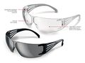 3m Sf200-wv6 Securefit Safety Eyewear Lens Clear
