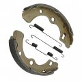 Caltric Rear Brake Shoes Compatible With Kawasaki Mule 4010 Kaf620 4x4 2009 2010 2011 2012 2013 2014