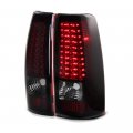 Led Tail Light Lamp Assembly For 1999-2002 Chevy Silverado 1999-2006 Gmc Sierra 1500 2500 3500 Smoke Red Lens Driver And 