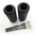 Hongk- Extended Frame Slider Compatible With 1999 2000 2001 2002-2006 Cbr 600 F4 F4i Black B01bw4p2w8