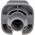 Honda Insight 2000 2001 2002 2003 Sun Visor Clip Gray Plastic Attachment 2 Inches Length 1 Strap Width Replacement For 