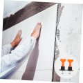 Uonlytech 1 Sets Tile Leveler Leveling Clips Positioning Spacers Tool Plastic Decks Tiling Floor Utensil To Rotate Manganese