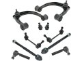 Front Control Arm Lower Ball Joint Tie Rod End Sway Bar Link Kit 10 Piece For 2003-2009 Toyota 4runner 