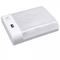 12v Rv Interior Led Ceiling Light With Fast Usb Charger Square Pancake Dome Fixture For Camper Boat And Tiny Homes 5in X 4in 