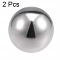 Uxcell 63mm 2 48 Dia 304 Stainless Steel Hollow Ball For Home Garden Decoration 2pcs