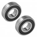 Caltric 2 Spindle Ball Bearing Compatible With John Deere 100 Series 102 105 115 125 135 145 155c
