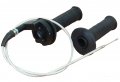 Throttle Cable Grip Handle Bar Casing Set Fit Xr Crf50 70 Style 50cc-125cc Dirt Bikes Apply To The 7 8
