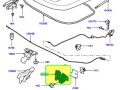 Land Rover Hood Latch Range 13 Lr3 Lr4 Lr2 Evoque Sport No Sensor Lr138825