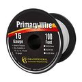 Grand General 55235 White 100 16-gauge Primary Wire 