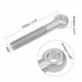 Uxcell M20 X 120mm Machinery Shoulder Swing Lifting Eye Bolt 304 Stainless Steel Metric Thread