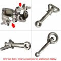 Uxcell M20 X 120mm Machinery Shoulder Swing Lifting Eye Bolt 304 Stainless Steel Metric Thread