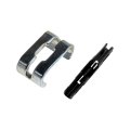 Parking Brake Cable Connector For Audi A4 1996 1997 1998 1999 2000 2001 Steel Replacement 15714661 Black Standard Style 