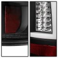 Acanii For 2003-2006 Chevy Silverado 1500 2500hd 3500 Black Led Tube Tail Lights Brake Lamps Driver Passenger Side